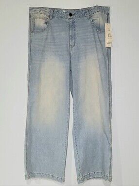 No Boundaries Medium Rise Wide Leg Jeans